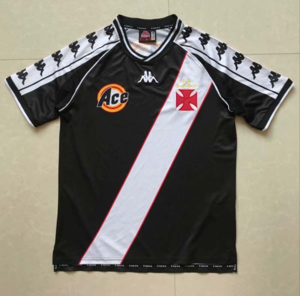 Retro Vasco da Gama Away  1:1 Quality Soccer Jersey    2000