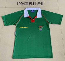 Retro Bolivia  1:1 Quality Soccer Jersey   1994