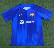 Barcelona Training blue Fans 1:1 Quality Soccer Jersey    23-24