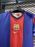 Retro Barcelona  Home 1:1 Quality Soccer Jersey    1998-1999