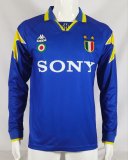 Retro Juventus  Away Long Sleeve  1:1 Quality Soccer Jersey  1995-1996