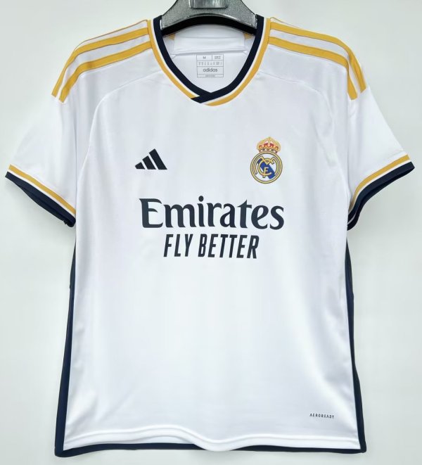 Real Madrid  Home  Fans  1:1 Quality Soccer Jersey    23-24