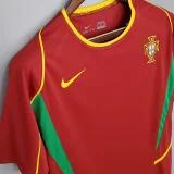 Retro Portugal Home 1:1 Quality Soccer Jersey 2002