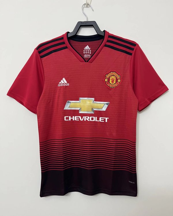Retro Manchester United Home  1:1 Quality Soccer Jersey  2018 2019