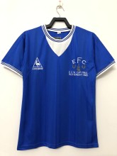 Retro Everton Home 1:1 Quality Soccer Jersey  1985