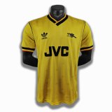 Retro  Arsenal Away 1:1 Quality Soccer Jersey  1986-1988
