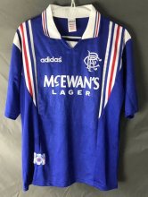 Retro Rangers Home 1:1 Quality Soccer Jersey   1996-1997