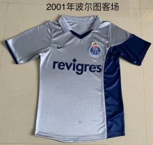 Retro Porto Away 1:1 Quality Soccer Jersey  2001