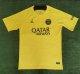 PSG Paris Training shirts Yellow Fans 1:1 Quality Soccer Jersey    23-24