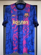 Barcelona Third  Fans 1:1 Quality Soccer Jersey   2021-2022