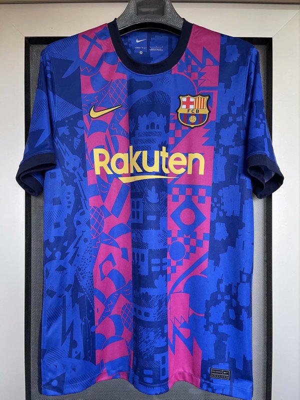 Barcelona Third  Fans 1:1 Quality Soccer Jersey   2021-2022