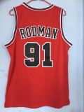 NBA Mitchell & Ness bull 91 red