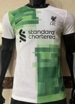 Liverpool   Away Green  Player  1:1 Quality Soccer Jersey   23-24