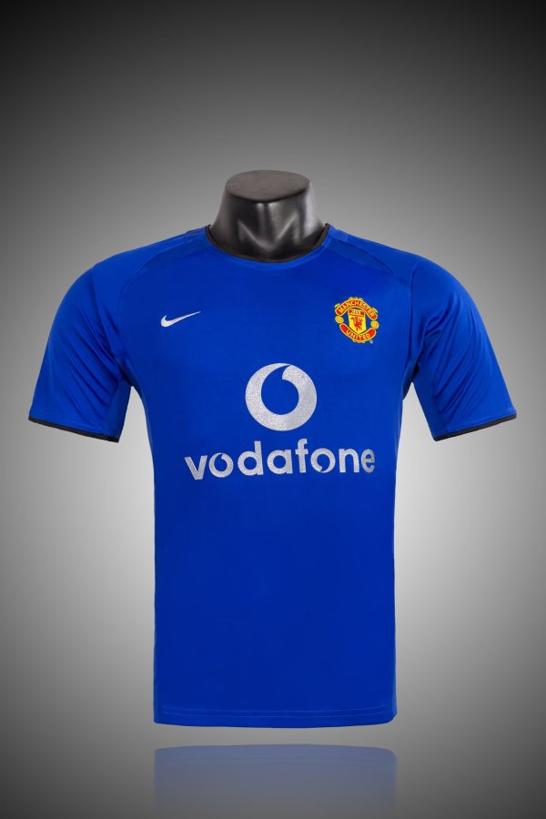 Retro  Manchester United Away 1:1 Quality Soccer Jersey  2002-2004