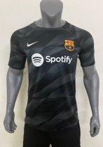 Barcelona Goalkeeper Black  Fan 1:1 Quality Soccer Jersey    23-24