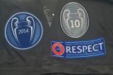 Retro Real Madrid third  Away Black Long Sleeve  1:1 Quality Soccer Jersey    2014-2015
