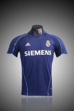 Retro Real Madrid Away 1:1 Quality Soccer Jersey  2005-2006
