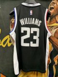 NBA  Clipper home 【customized】Williams No.23 1:1