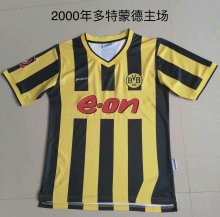 Retro Dortmund Home 1:1 Quality Soccer Jersey    2000