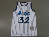 NBA Magic #32 O'Neal Retro white