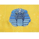 Retro Iron Maiden West Ham Yellow     1:1 Quality Soccer Jersey   2008
