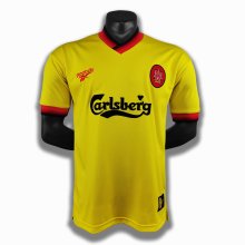 Retro Liverpool Away  1:1 Quality Soccer Jersey   1998-2000