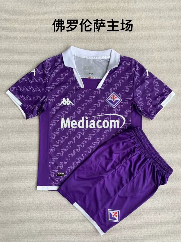 Florence Home kids   1:1 Quality Soccer Jersey   23-24