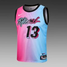 NBA  Heat  Adebayo No. 13 1:1