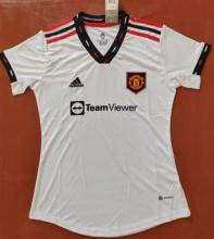 Manchester United Away Women  1:1 Quality Soccer Jersey   22-23