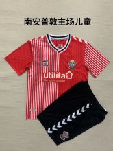 Southampton Home kids 1:1 Quality Soccer Jersey   23-24