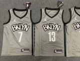NBA Nets grey Irving No.11  1:1