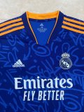 Real Madrid Away Fans 1:1 Quality Soccer Jersey   2021-2022