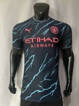 Manchester City Third Away Player  1:1 Quality Soccer Jersey   23-24