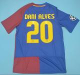 Retro Barcelona Home Champions League 2008-2009