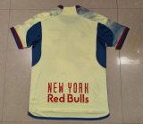 New York Red Bulls Yellow  Fans  1:1 Quality Soccer Jersey   23-24