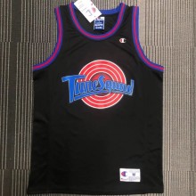 NBA BULLS  Jordan #23 Tune Squad Black Top Quality Hot Pressing