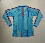 Retro Barcelona Away  Long sleeve 1:1 Quality Soccer Jersey  1996-1997