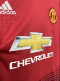 Retro Manchester United Home  1:1 Quality Soccer Jersey  2018 2019