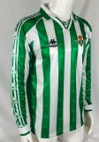 Retro Real Betis Home  Long sleeve  1:1 Quality Soccer Jersey  1995-1997