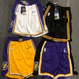 NBA Lakers Yellow Top Quality  Pants