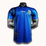 Retro Argentina Away  1:1 Quality Soccer Jersey  1994