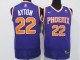 NBA New Suns #22 Ayton purple