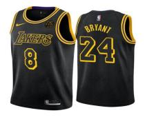 NBA Lakers Kobe to the Lakers 8 / 24 black city 3
