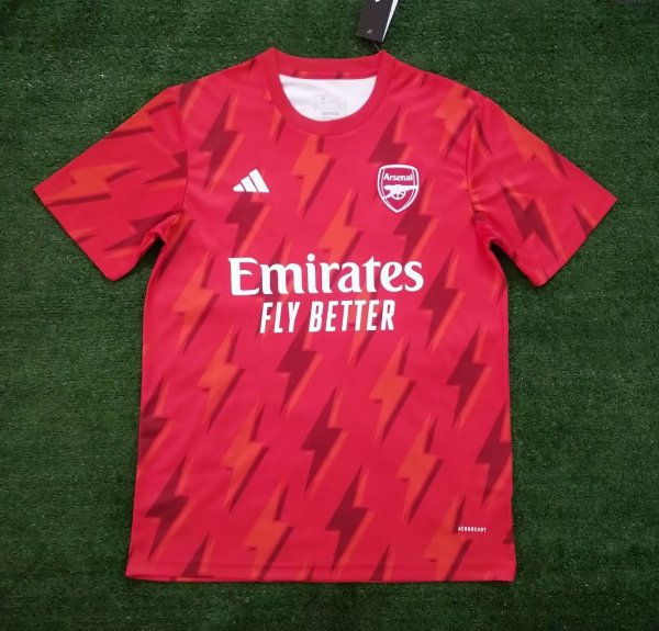 Arsenal  Training clothing red  Fans 1:1 Quality Soccer Jersey    23-24