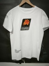 NBA Suns Hot pressing white T-shirt 1:1