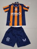 Rangers Third Away  kids   1:1 Quality Soccer Jersey   23-24