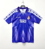 Retro Real Madrid Away  1:1 Quality Soccer Jersey  1996-1997