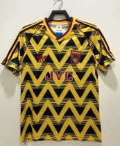 Retro Arsenal Away 1:1 Quality Soccer Jersey  1991-1993