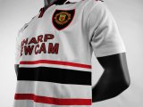 Retro  Manchester United Away 1:1 Quality Soccer Jersey  1998-1999