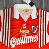 Retro River Plate Away Fans 1:1 Quality Soccer Jersey  1995-1996